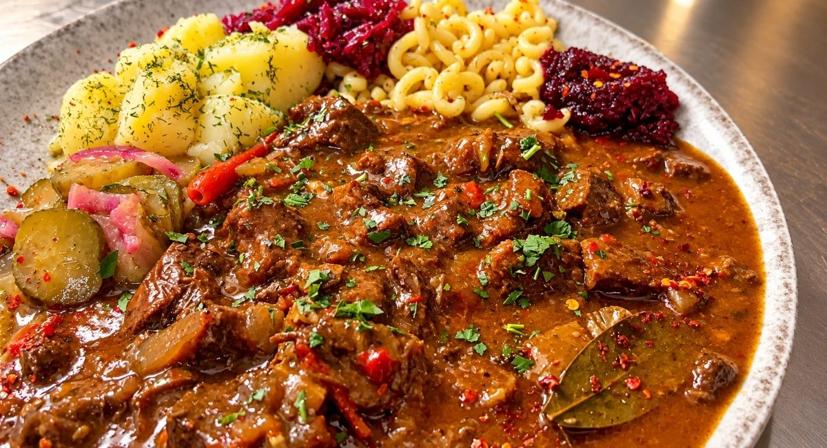 Guiso casero servido con arroz y verduras, Pool Bar restaurante en Benidoleig, Marina Alta